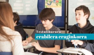 testuliburuen erabilera eraginkorra